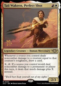 Taii Wakeen, Perfect Shot (V.1) - Outlaws of Thunder Junction: Promos (Rare) [POTJ-234]