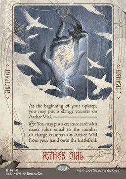 Aether Vial - Secret Lair Drop Series: Equinox Superdrop 2024 (Rare) [SLDE24-1640]