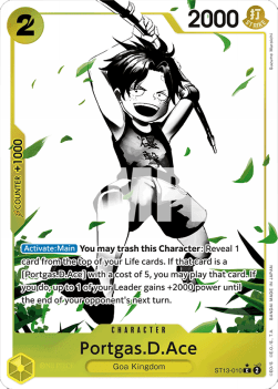 Portgas.D.Ace (ST13-010) (V.2) - Ultra Deck: The Three Brothers (Alternate Art) [ST-13-010]