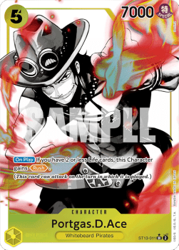 Portgas.D.Ace (ST13-011) (V.2) - Ultra Deck: The Three Brothers (Alternate Art) [ST-13-011]