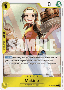 Makino (ST13-012) (V.1) - Ultra Deck: The Three Brothers (Common) [ST-13-012]
