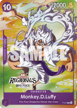 Monkey.D.Luffy (P-041) (V.2) - One Piece Products (Promo) [OPPR-P-041]