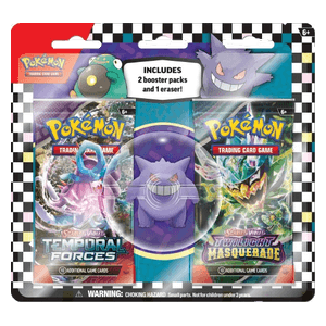 Back to School 2024 Gengar Eraser 2-Pack Blister - Scarlet & Violet Products