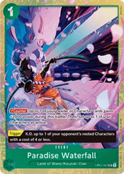 Paradise Waterfall (OP01-057) - Unnumbered Promos (Uncommon) [UP-OP01-057]