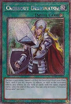 Crossout Designator (V.4 - Platinum Secret Rare) - 25th Anniversary Rarity Collection II (Platinum Secret Rare) [RA02-063]