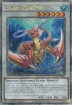 Coral Dragon (V.5 - Quarter Century Secret Rare) - 25th Anniversary Rarity Collection II (Quarter Century Secret Rare) [RA02-031]