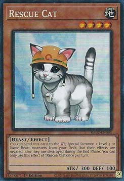 Rescue Cat (V.11 - Collectors Rare) - 25th Anniversary Rarity Collection II (Collectors Rare) [RA02-001]