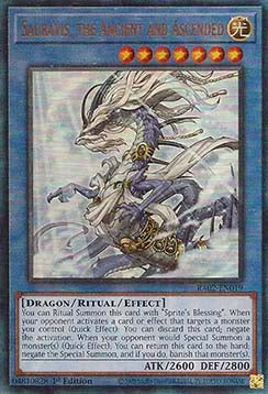 Sauravis, the Ancient and Ascended (V.7 - Ultimate Rare) - 25th Anniversary Rarity Collection II (Ultimate Rare) [RA02-019]