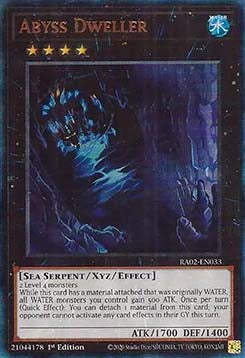 Abyss Dweller (V.7 - Ultimate Rare) - 25th Anniversary Rarity Collection II (Ultimate Rare) [RA02-033]