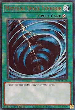 Mystical Space Typhoon (V.7 - Ultimate Rare) - 25th Anniversary Rarity Collection II (Ultimate Rare) [RA02-048]