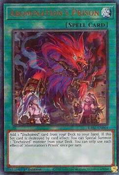 Abomination's Prison (V.7 - Ultimate Rare) - 25th Anniversary Rarity Collection II (Ultimate Rare) [RA02-064]