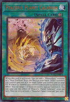 Peaceful Planet Calarium (V.7 - Ultimate Rare) - 25th Anniversary Rarity Collection II (Ultimate Rare) [RA02-074]