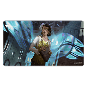 Commander Series 1 Mono: "Giada, Font of Hope" Ultra Pro Stitched Playmat - Magic the Gathering Products