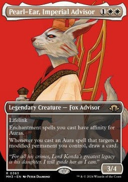 Pearl-Ear, Imperial Advisor (V.1) - Modern Horizons 3: Extras (Rare) [XMH3-363]