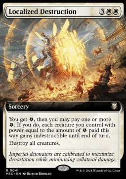 Localized Destruction (V.1) - Commander: Modern Horizons 3: Extras (Rare) [XM3C-41]
