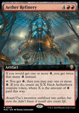Aether Refinery (V.1) - Commander: Modern Horizons 3: Extras (Rare) [XM3C-54]