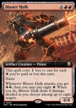 Blaster Hulk (V.1) - Commander: Modern Horizons 3: Extras (Rare) [XM3C-55]
