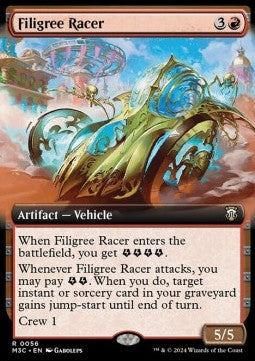 Filigree Racer (V.1) - Commander: Modern Horizons 3: Extras (Rare) [XM3C-56]