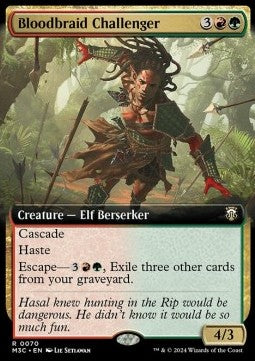 Bloodbraid Challenger (V.1) - Commander: Modern Horizons 3: Extras (Rare) [XM3C-70]