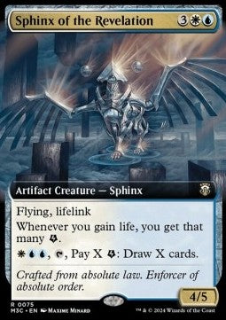Sphinx of the Revelation (V.1) - Commander: Modern Horizons 3: Extras (Rare) [XM3C-75]