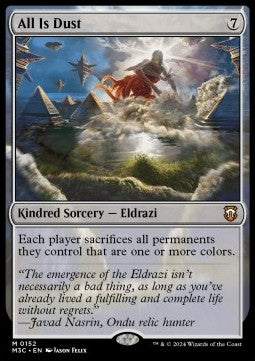 All Is Dust - Commander: Modern Horizons 3 (Mythic) [M3C-152]