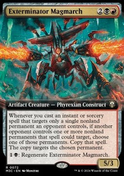 Exterminator Magmarch (V.1) - Commander: Modern Horizons 3: Extras (Rare) [XM3C-72]
