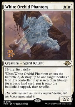 White Orchid Phantom - Modern Horizons 3: Promos (Rare) [PMH3-47]