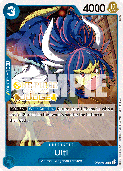 Ulti (OP04-043) - Judge Promos (Rare) [JDG-OP04-043]