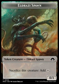 Eldrazi Spawn Token (C 0/1) // Insect Token (G 1/1) - Modern Horizons 3: Tokens (Token) [TMH3-T 2/25]