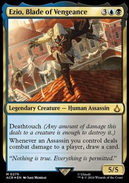 Ezio, Blade of Vengeance - Universes Beyond: Assassin's Creed: Extras (Mythic) [XACR-275]
