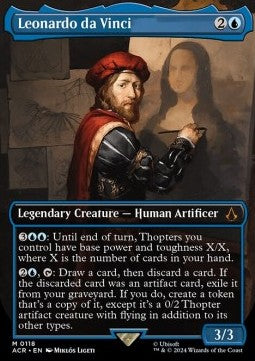 Leonardo da Vinci (V.1) - Universes Beyond: Assassin's Creed: Extras (Mythic) [XACR-118]