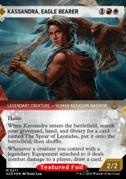 Kassandra, Eagle Bearer (V.3) - Universes Beyond: Assassin's Creed: Extras (Mythic) [XACR-271]