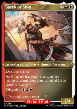 Bayek of Siwa (V.2) - Universes Beyond: Assassin's Creed: Extras (Rare) [XACR-231]