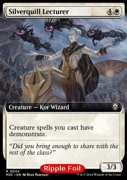 Silverquill Lecturer (V.2) - Commander: Modern Horizons 3: Extras (Rare) [XM3C-44]