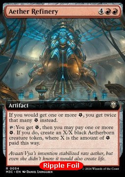 Aether Refinery (V.2) - Commander: Modern Horizons 3: Extras (Rare) [XM3C-54]