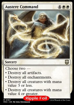 Austere Command - Commander: Modern Horizons 3: Extras (Rare) [XM3C-167]
