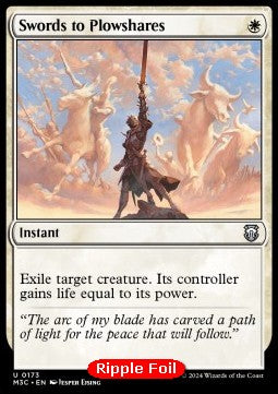 Swords to Plowshares - Commander: Modern Horizons 3: Extras (Uncommon) [XM3C-173]