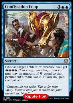 Confiscation Coup - Commander: Modern Horizons 3: Extras (Rare) [XM3C-178]