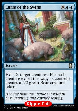 Curse of the Swine - Commander: Modern Horizons 3: Extras (Rare) [XM3C-179]