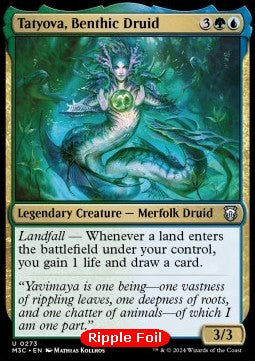 Tatyova, Benthic Druid - Commander: Modern Horizons 3: Extras (Uncommon) [XM3C-273]