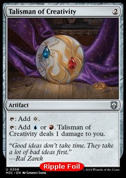 Talisman of Creativity - Commander: Modern Horizons 3: Extras (Uncommon) [XM3C-308]