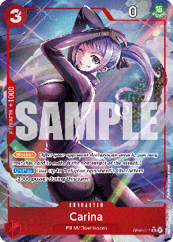 Carina (OP07-005) (V.2) - 500 Years into the Future (Alternate Art) [OP07-005]
