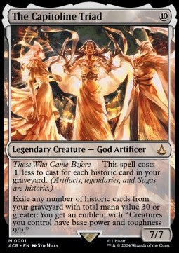 The Capitoline Triad - Universes Beyond: Assassin's Creed (Mythic) [ACR-1]