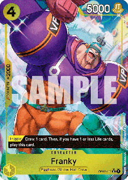 Franky (OP07-107) (V.2) - 500 Years into the Future (Alternate Art) [OP07-107]