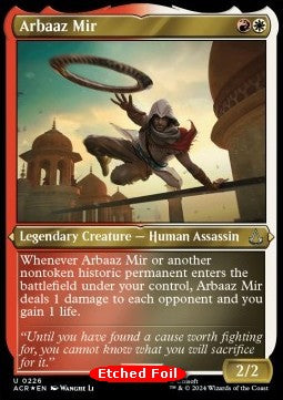 Arbaaz Mir (V.2) - Universes Beyond: Assassin's Creed: Extras (Uncommon) [XACR-226]