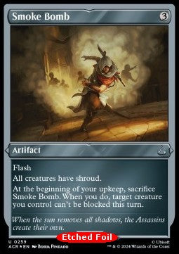 Smoke Bomb - Universes Beyond: Assassin's Creed: Extras (Uncommon) [XACR-259]
