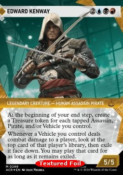 Edward Kenway (V.3) - Universes Beyond: Assassin's Creed: Extras (Mythic) [XACR-269]