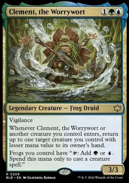 Clement, the Worrywort - Bloomburrow (Rare) [BLB-209]