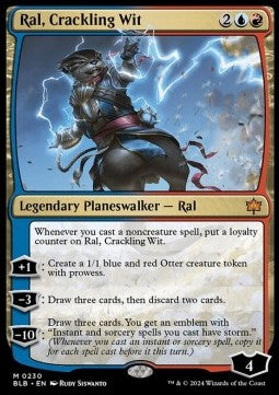 Ral, Crackling Wit - Bloomburrow (Mythic) [BLB-230]