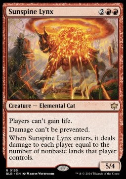 Sunspine Lynx - Bloomburrow (Rare) [BLB-155]